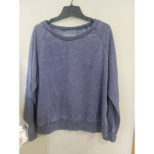 Rebellious One Blue Long-Sleeve Lightweight Sweatshirt For Women XL